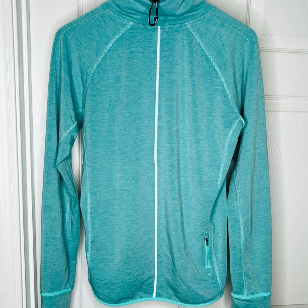 Nike running  Dri-Fit Sz M Women’s Teal Turtle Neck